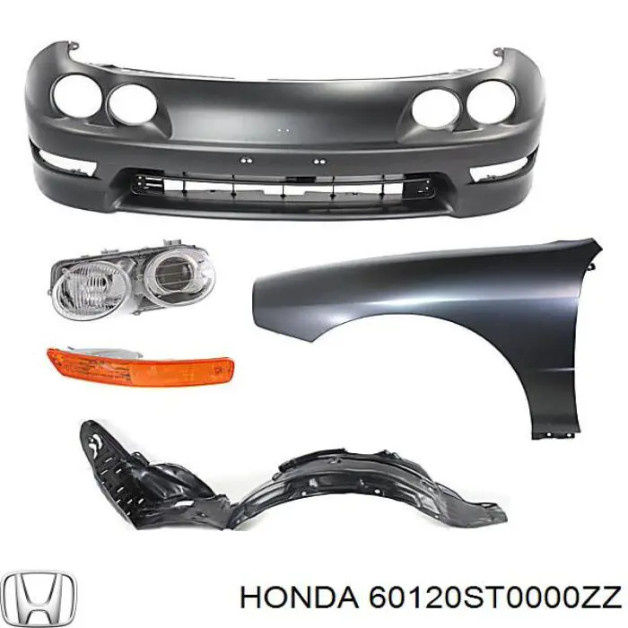 Купити 60120ST0000ZZ Honda Завіса капота права