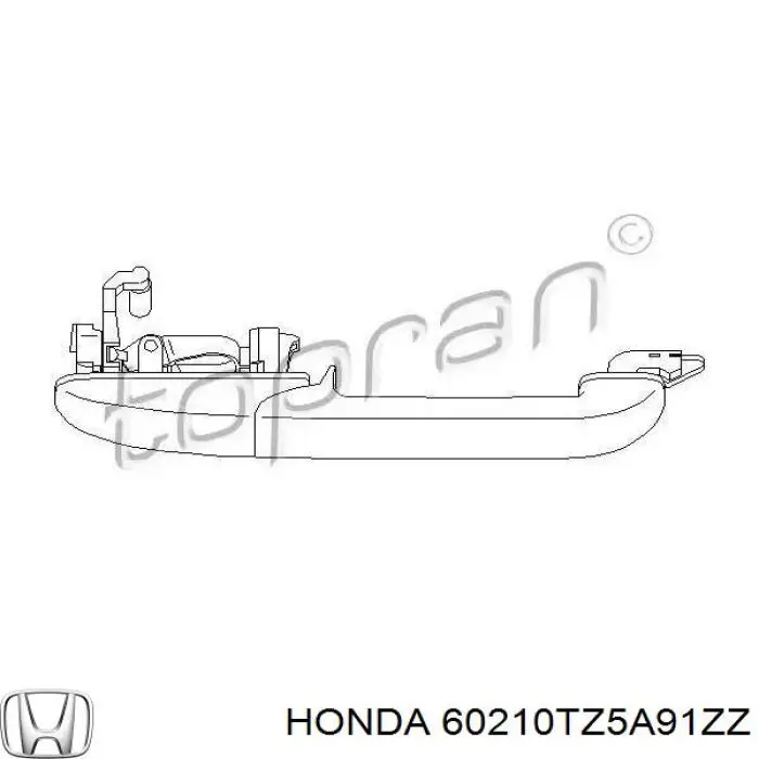  60210TZ5A91ZZ Honda