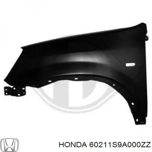 Крило переднє праве Polcar 3876021 ціна, від 35.05 USD