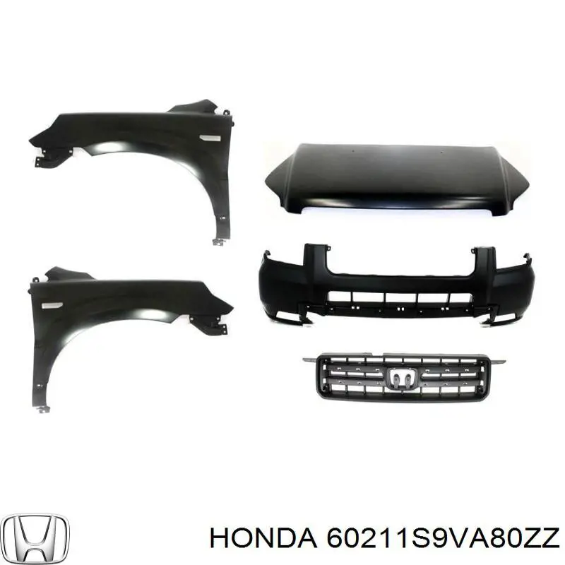 Крило переднє праве Honda Pilot I позашляховик (2006 - 2008) ціна, від  
