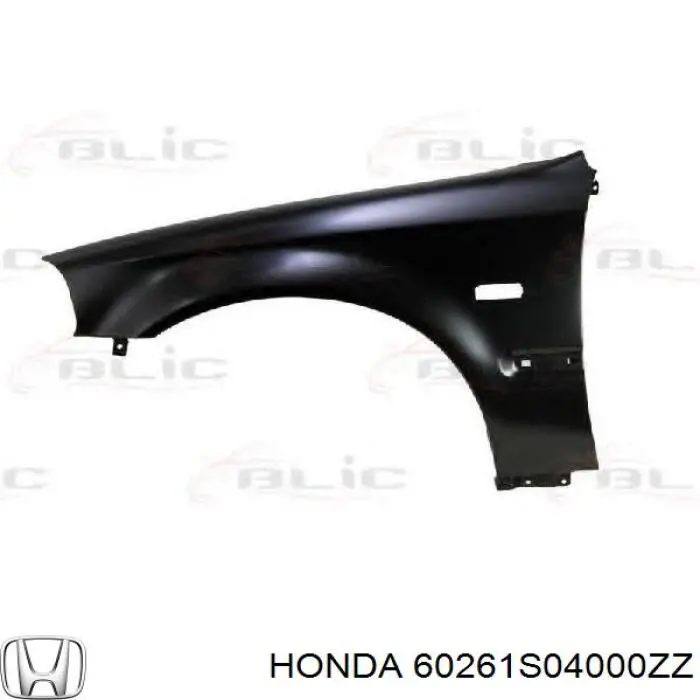 Купити 60261S04000ZZ Honda Крило переднє ліве