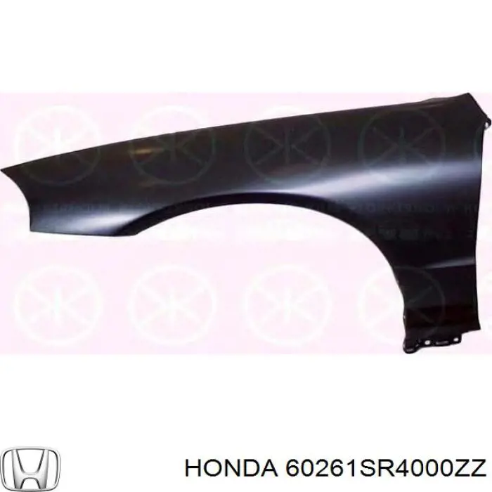 Крило переднє ліве Honda Civic 5 (EG, EH) (Хонда Цивік)