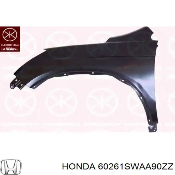 Ліве переднє крило Signeda PHD10109AL ціна, від 44.67 USD