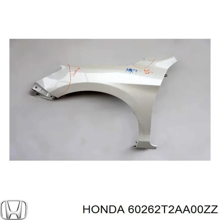  Honda 60262T2AA00ZZ ціна, від 17.95 USD