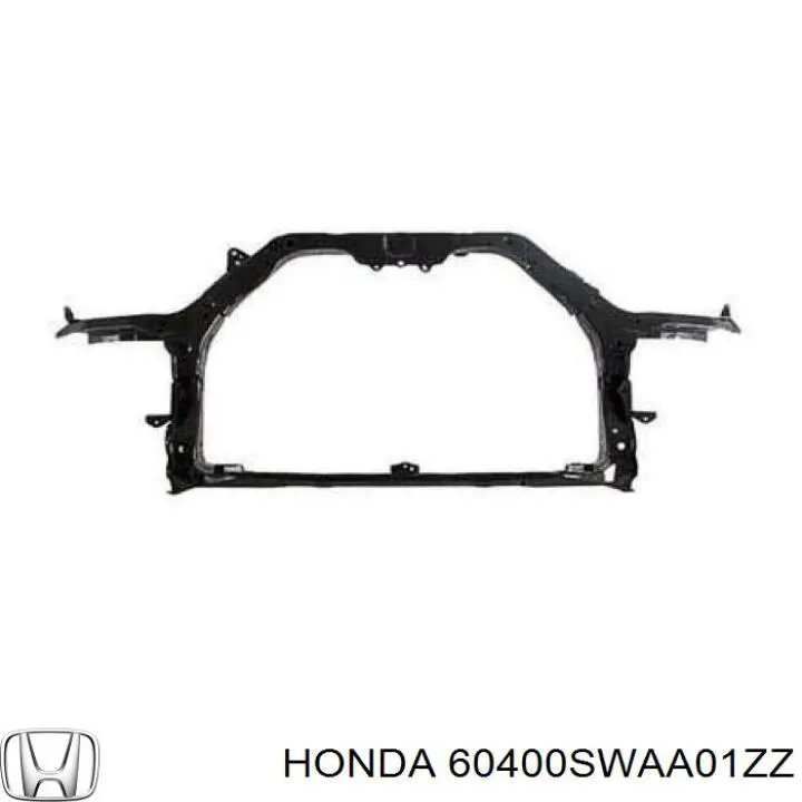 Супорт радіатора в зборі/монтажна панель кріплення фар Honda CR-V (RE) (Хонда Црв)
