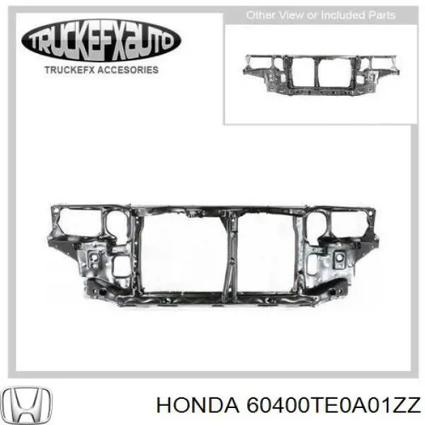 Рамка радіатора 60400TE0A01ZZ Honda