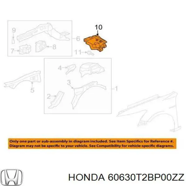 60630T2BP00ZZ Honda 