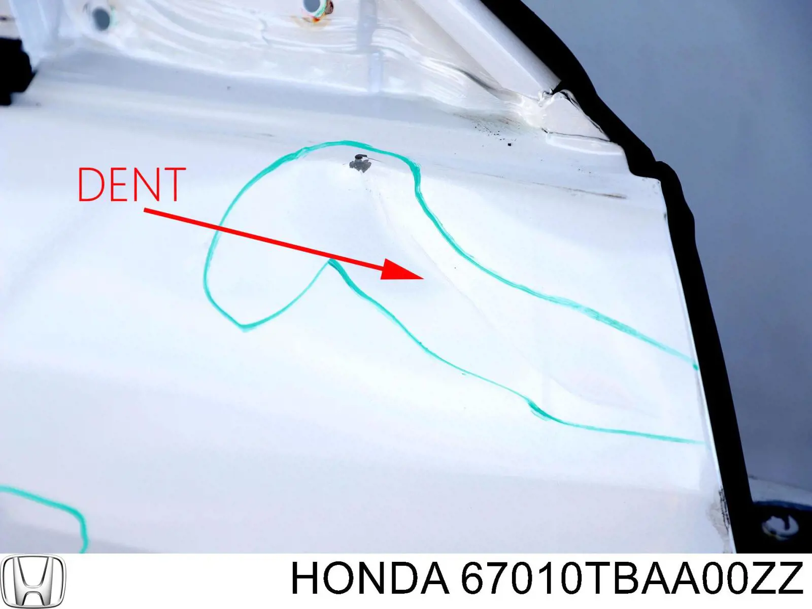 Двері праві передні 67010TBAA00ZZ Honda
