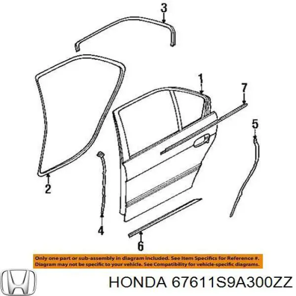 67611S9A300ZZ Honda 
