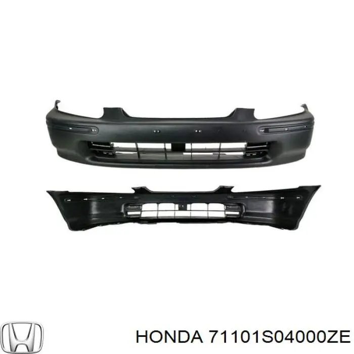 Бампер на авто Honda 71101S04000ZE ціна, від 40.45 USD