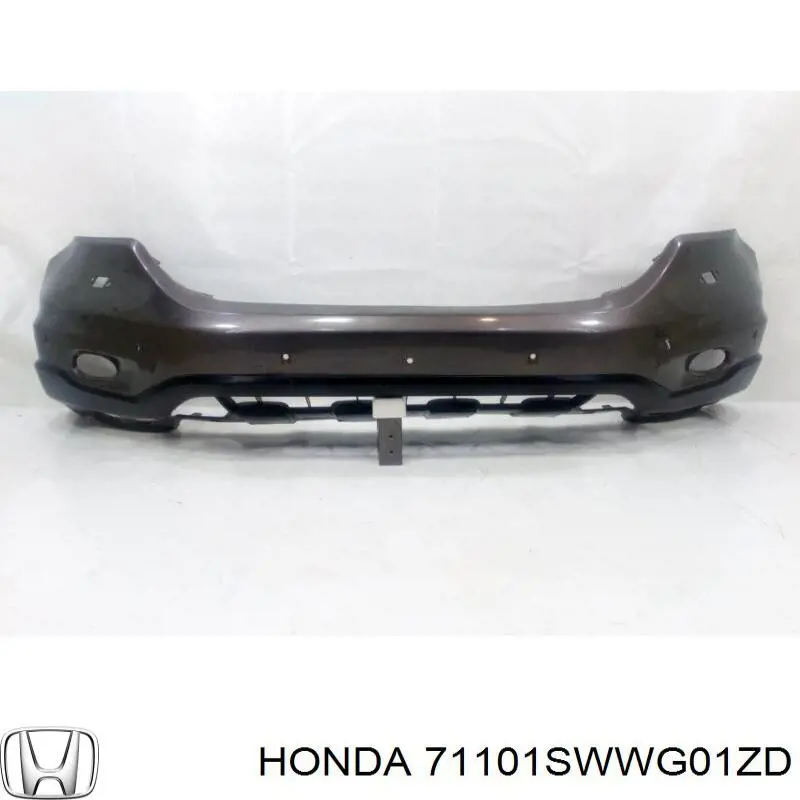 Купити 71101SWWG01ZD Honda Бампер передній, верхня частина