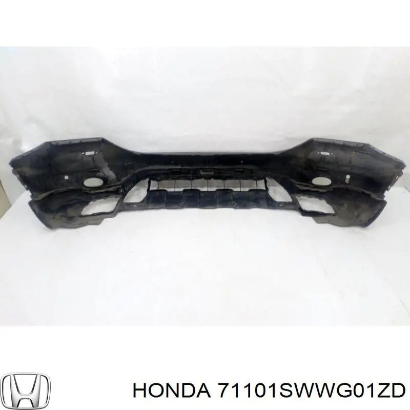 71101SWWG01ZD Honda Бампер передній, верхня частина