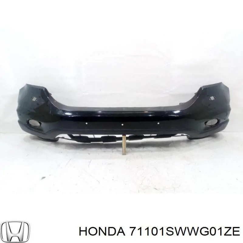 Купити 71101SWWG01ZE Honda Бампер передній, верхня частина