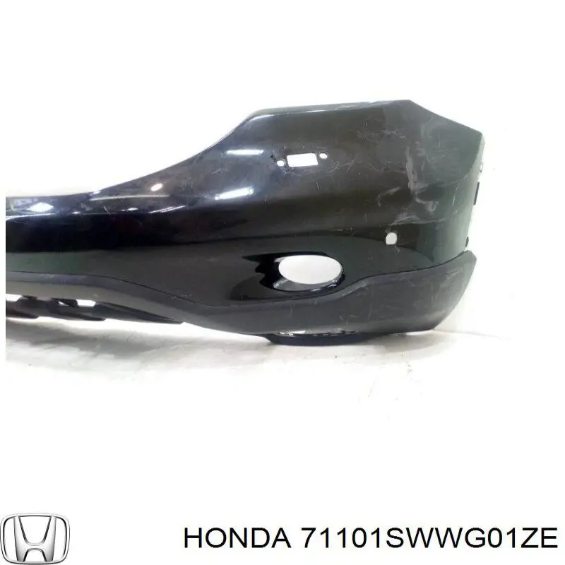 71101SWWG01ZE Honda Бампер передній, верхня частина