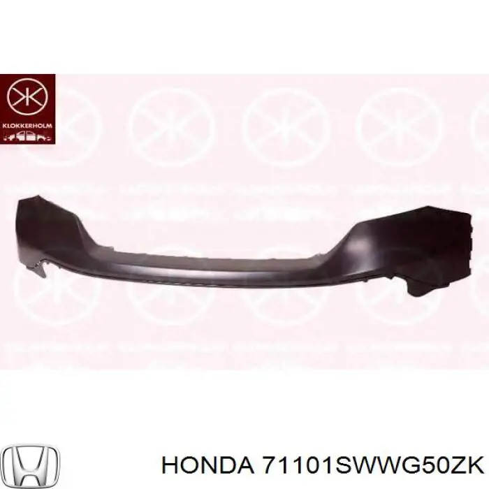 Бампер на авто Honda 71101SWWG50ZK ціна, від 164.69 USD