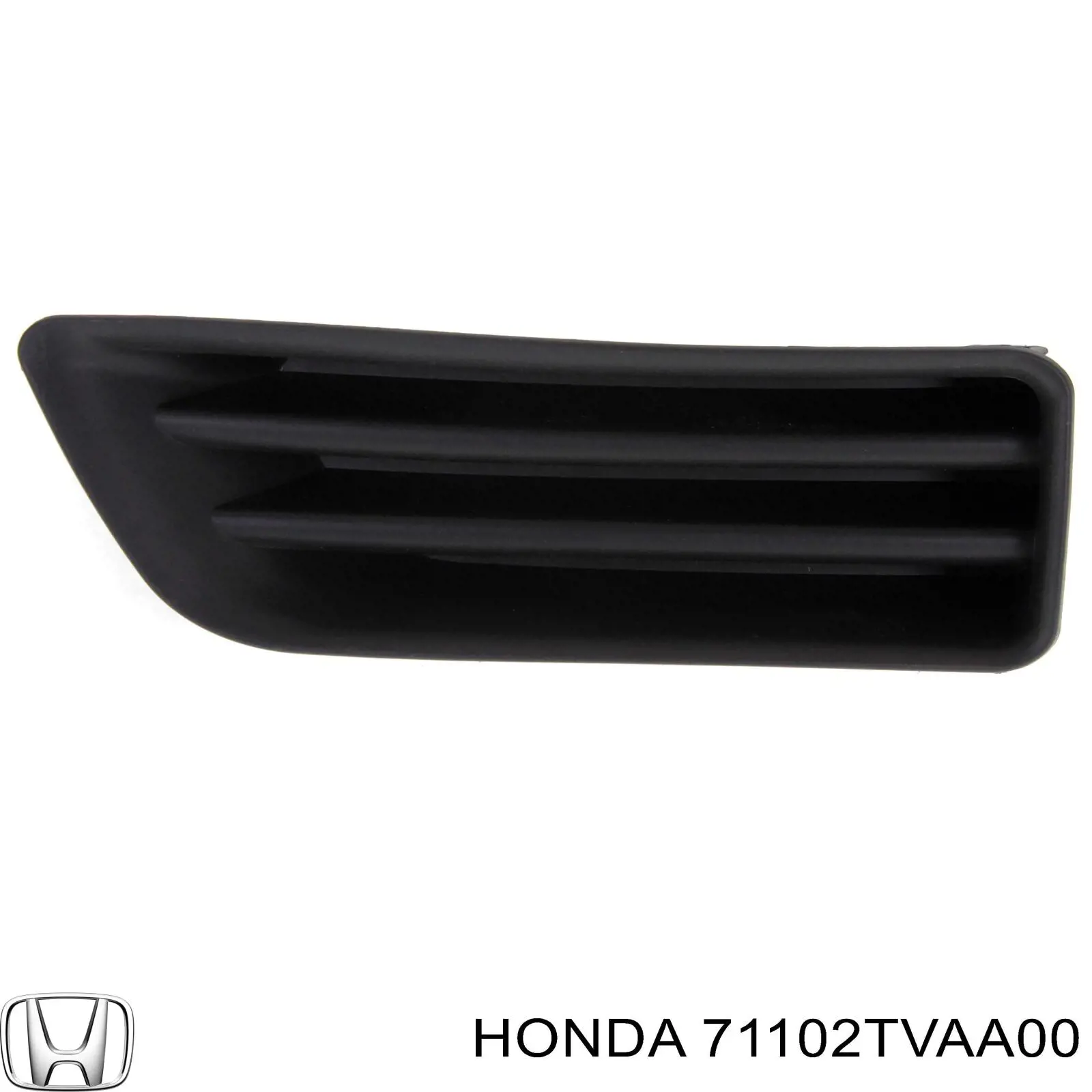 Заглушка/ решітка протитуманних фар бампера переднього, права Honda Accord 10 (Хонда Аккорд)