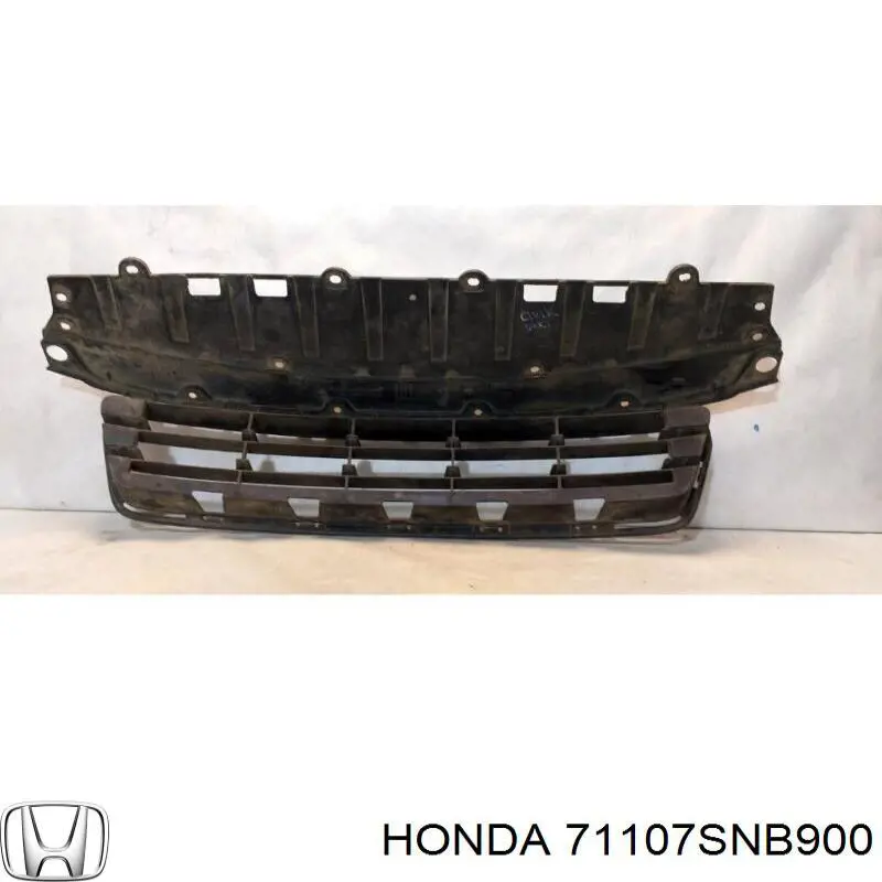 71107SNB900 Honda Решітка переднього бампера, центральна
