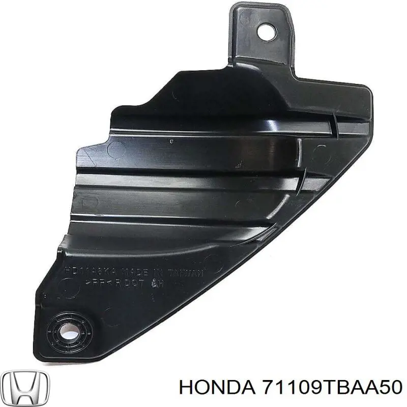 Решітка переднього бампера, нижня Honda Civic 10 (FC) (Хонда Цивік)