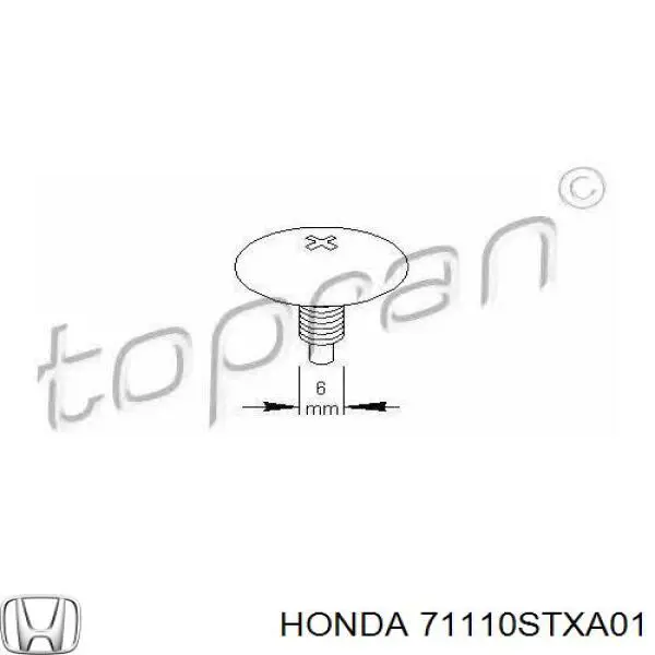 71110STXA01 Honda спойлер переднього бампера