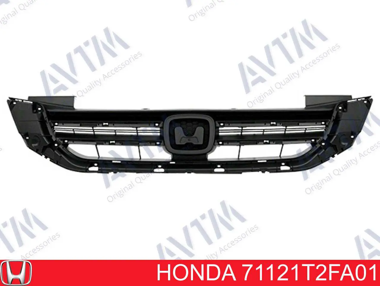 Облицювання радіатора Honda 71121T2FA01 ціна, від 38.61 USD