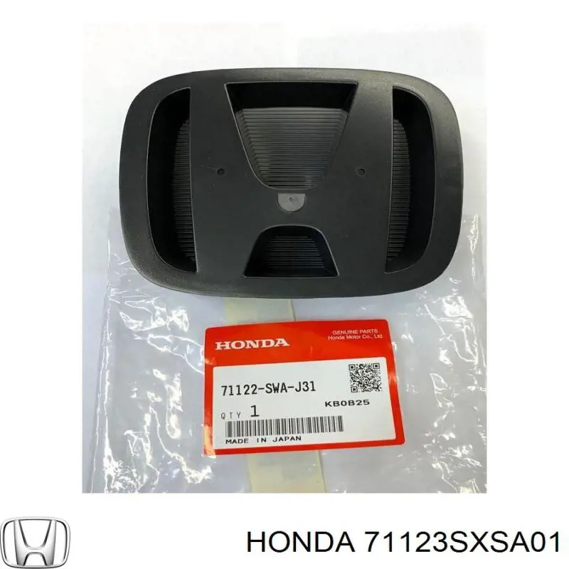 71123SXSA01 Honda решітка переднього бампера