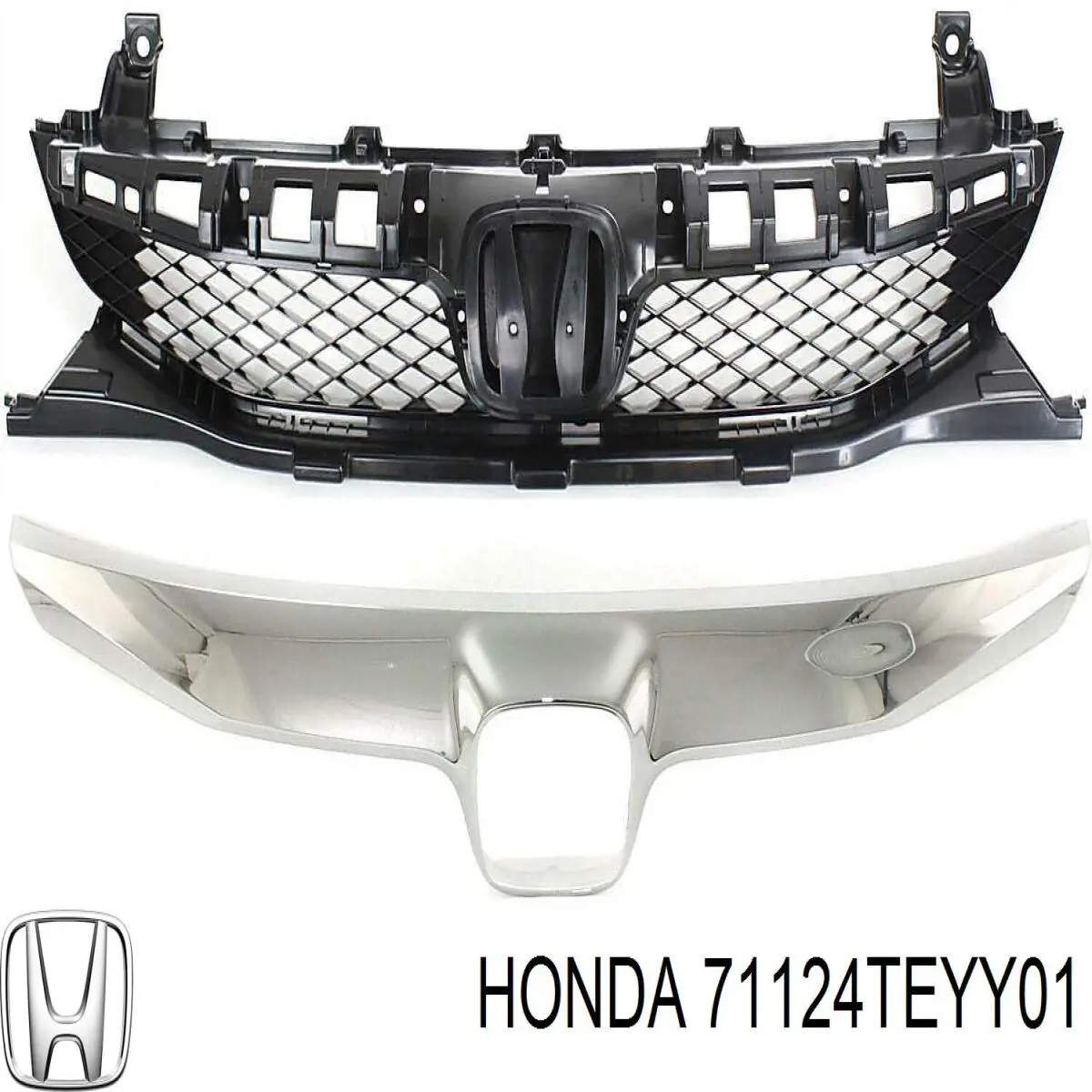 71124TEDT01 Honda Вія (накладка) правої фари