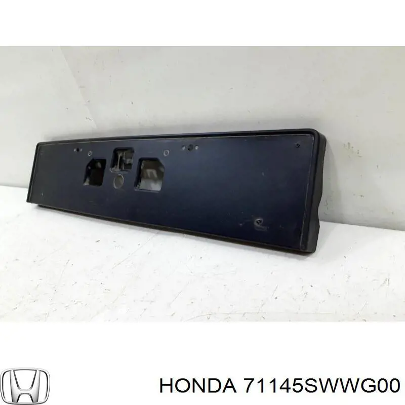 Кріплення переднього номера автомобіля Honda 71145SWWG00 ціна, від 24.75 USD