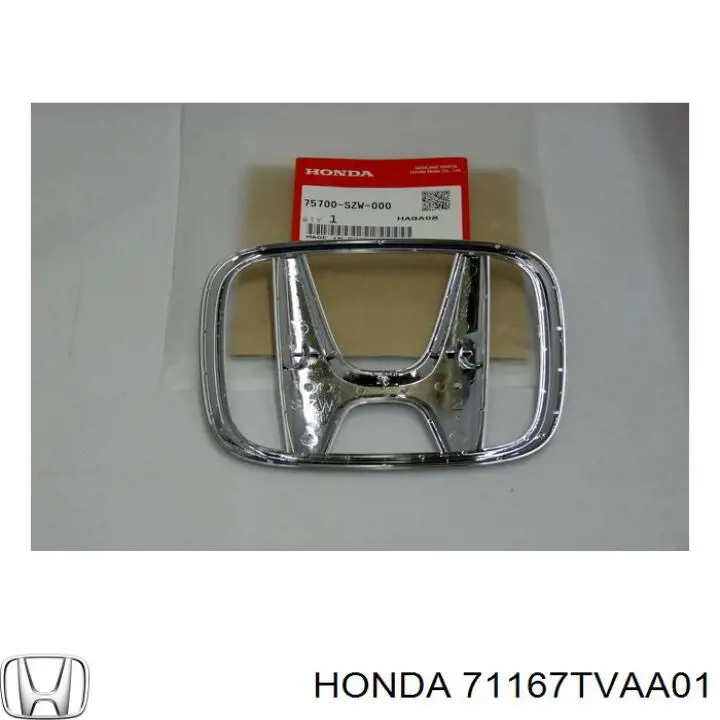 Молдинг решітки радіатора, лівий Honda 71167TVAA01 ціна, від 17.21 USD
