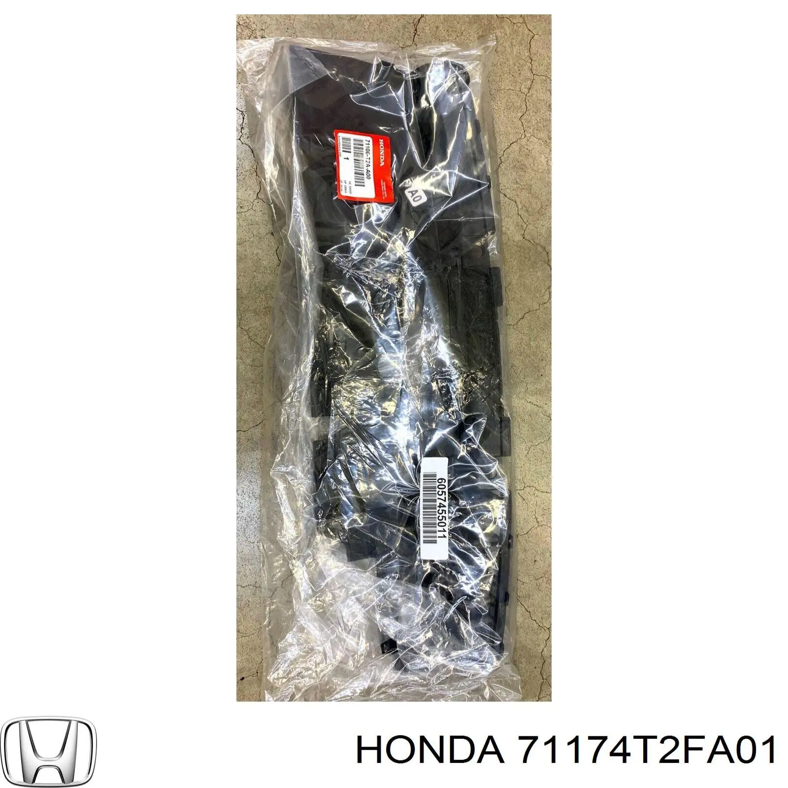 71174T2FA01 Honda Молдинг решітки радіатора, нижній