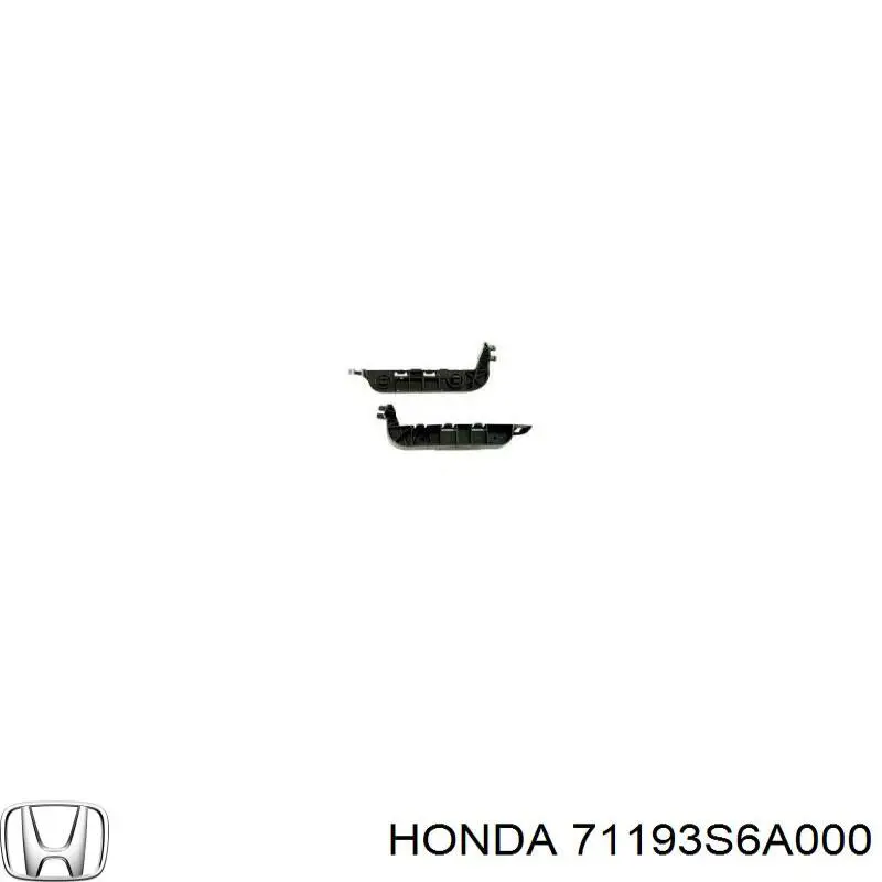 Праве кріплення переднього бампера Honda 71193S6A000 ціна, від 24.52 USD