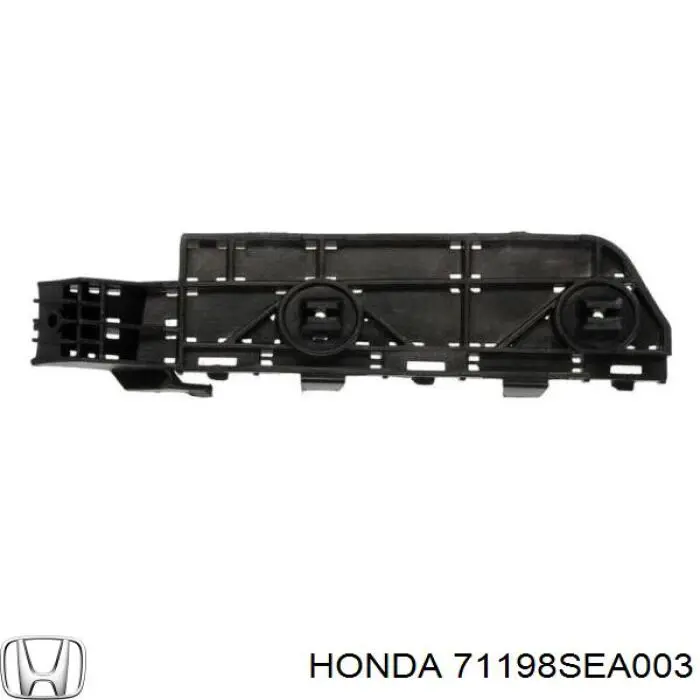 Кронштейн бампера переднього, зовнішній лівий Honda Accord 7 (CL, CM) (Хонда Аккорд)
