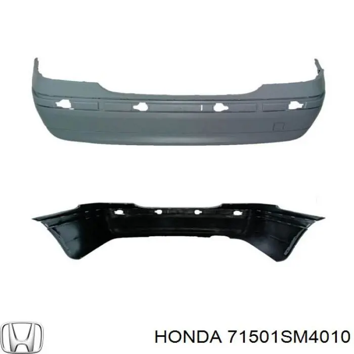 Кожух бампера заднього Honda 71501SM4010 ціна, від 37.09 USD