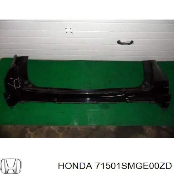 Бампер задній, верхня частина Honda Civic 8 (FK1) (Хонда Цивік)