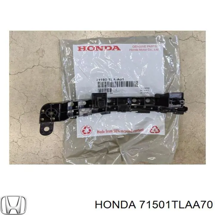 71501TLAA70 Honda Буфер (бампер) задній