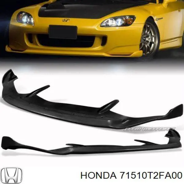Накладка бампера заднього Honda 71510T2FA00 ціна, від 60.34 USD