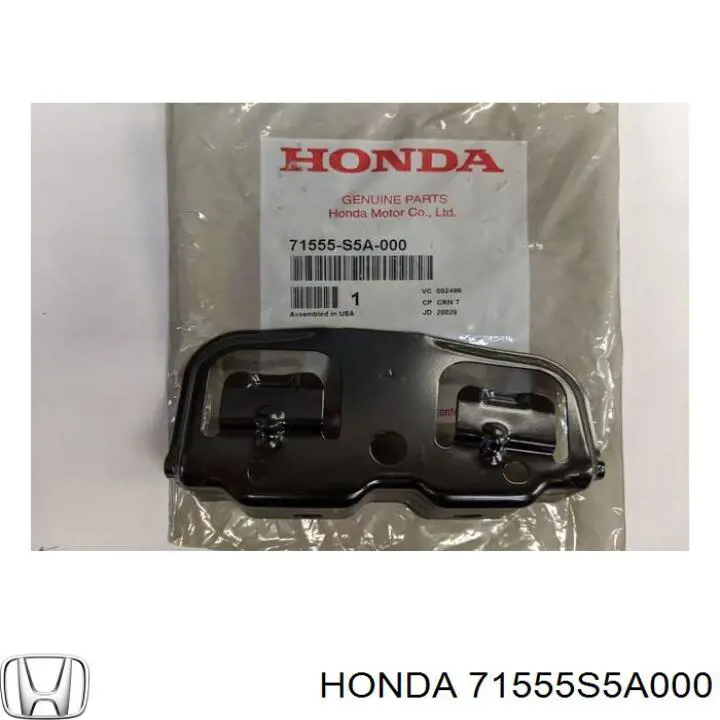 Лівий кронштейн заднього бампера Honda 71555S5A000 ціна, від 2.82 USD