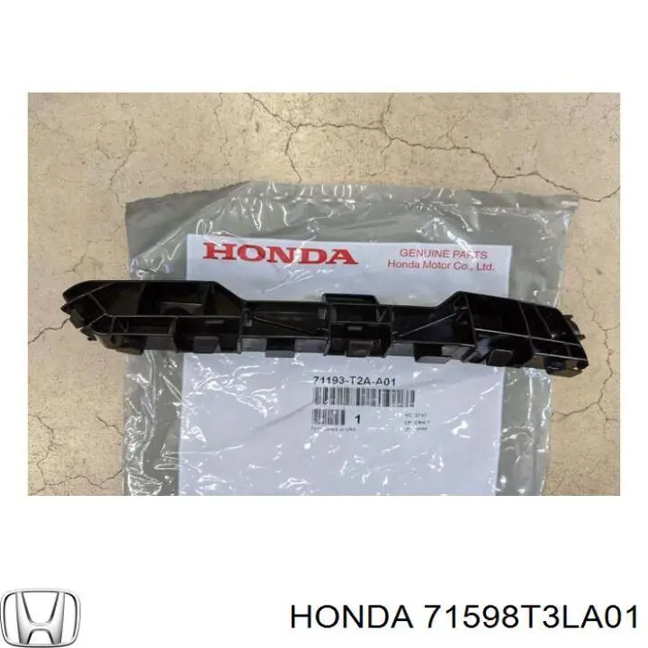 71598T3LA01 Honda Кронштейн бампера заднього, зовнішній лівий