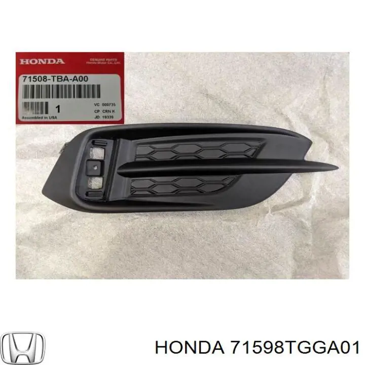  71598TGGA01 Honda