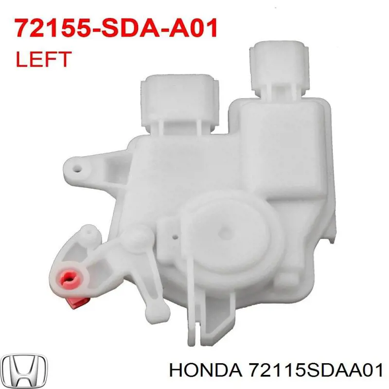 Мотор-привід відкр/закр. замка двері, передньої, правої 72115SDAA01 Honda