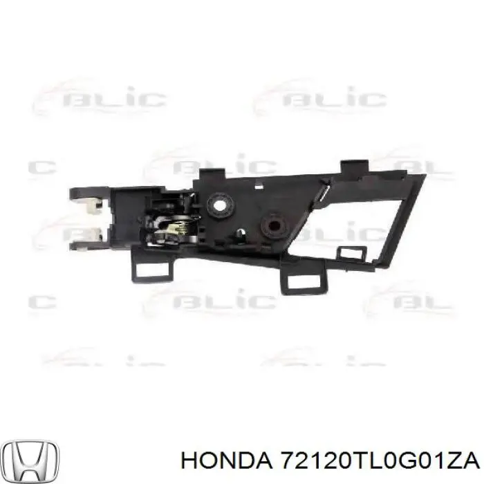 Ручка передньої двері внутрішня права Honda 72120TL0G01ZA ціна, від 11.29 USD