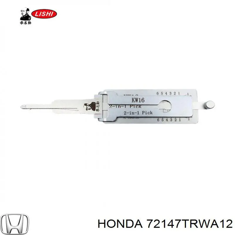 72147TRWA12 Honda 