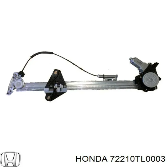 Механізм склопідіймача двері передньої, правої Honda Accord 8 (CW) (Хонда Аккорд)