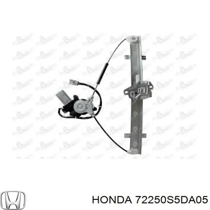 Склопідйомник з електродвигуном Honda 72250S5DA05 ціна, від 114.06 USD