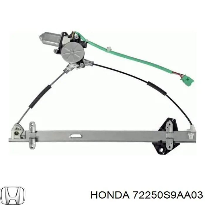 Склопідйомник з електродвигуном Polcar 3876PSG1 ціна, від 111.18 USD