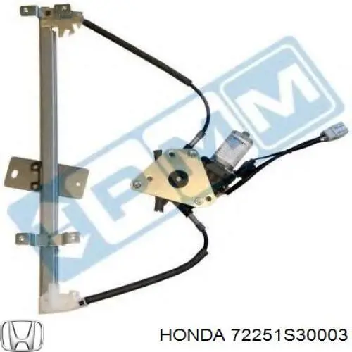 Купити 72251S30003 Honda Механізм стеклопідйомника водійських дверей