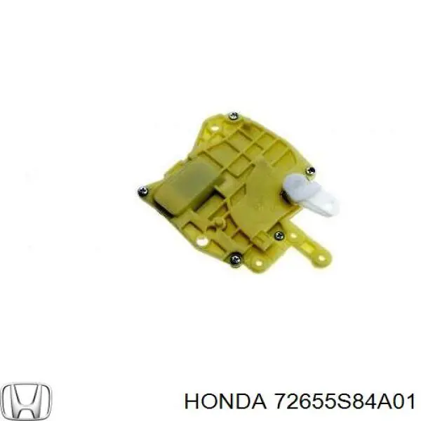 Мотор-привід відкр/закр. замка дверей, задніх, лівих Honda 72655S84A01