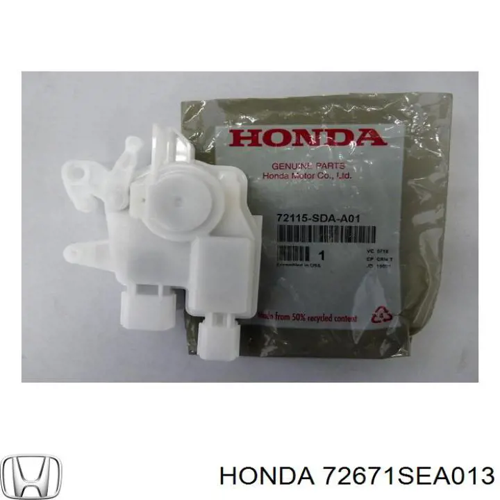 72671SEA013 Honda 