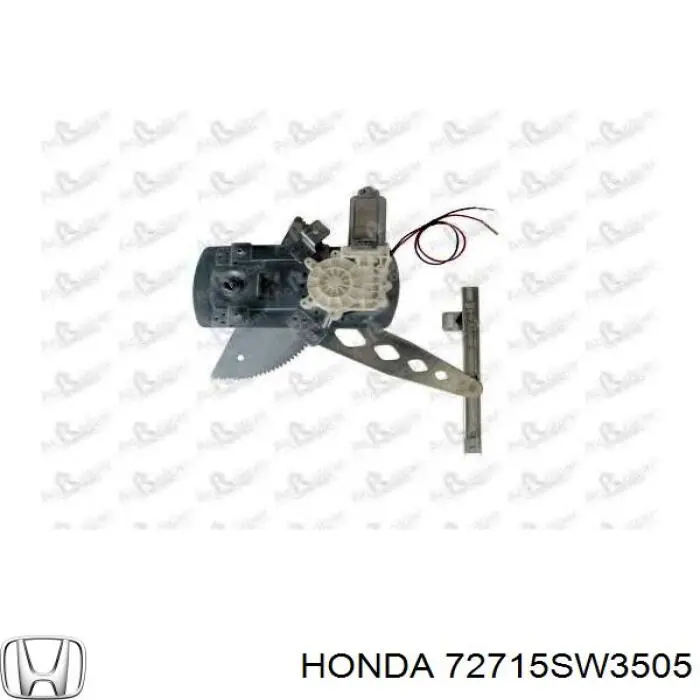 Склопідйомник передньої правої двері Polcar 3875PSE2