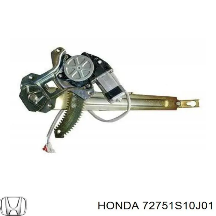 Механізм склопідіймача двері задньої, лівої Honda CR-V (RD) (Хонда Црв)