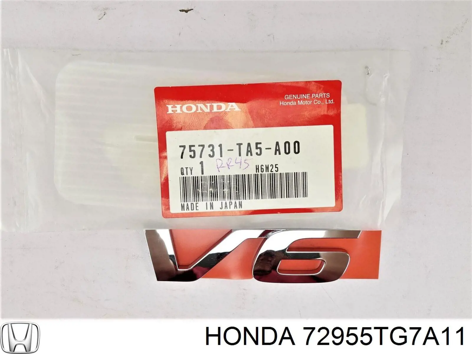 72955TG7A11 Honda 
